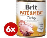 Brit Paté & Meat Turkey 6x800 g