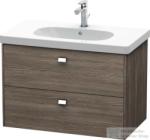 Duravit Brioso 82 cm-es alsó szekrény D-Code mosdóhoz, pine terra színben BR414601051 ( BR41460 ) (BR414601051)