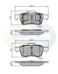 COMLINE Set placute frana, frana disc NISSAN PRIMERA Hatchback (P12) (2002 - 2016) COMLINE CBP0946