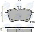 COMLINE Set placute frana, frana disc MERCEDES A-CLASS (W169) (2004 - 2012) COMLINE CBP01723