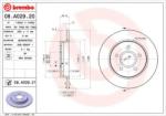 BREMBO Disc frana FORD C-MAX (DM2) (2007 - 2016) BREMBO 08. A029.21