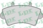 LPR Set placute frana, frana disc NISSAN INTERSTAR bus (X70) (2002 - 2016) LPR 05P884