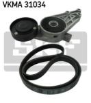 SKF Set curea transmisie cu caneluri VW PASSAT Variant (3B6) (2000 - 2005) SKF VKMA 31034