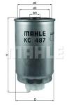 Mahle Original Filtru combustibil JEEP COMPASS (MK49) (2006 - 2016) MAHLE ORIGINAL KC 487