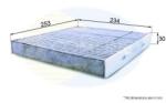 COMLINE Filtru polen / aer habitaclu AUDI TT (FV3) (2014 - 2016) COMLINE EKF328A