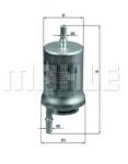 Mahle Original Filtru combustibil AUDI A3 (8P1) (2003 - 2012) MAHLE ORIGINAL KL 176/6D