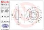 BREMBO Disc frana VW GOLF SPORTSVAN (AM1) (2014 - 2016) BREMBO 08. B413.1X