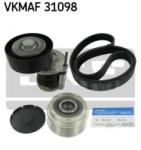 SKF Set curea transmisie cu caneluri SKODA SUPERB II Combi (3T5) (2009 - 2015) SKF VKMAF 31098