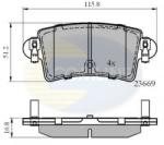 COMLINE Set placute frana, frana disc RENAULT MASTER II bus (JD) (1998 - 2010) COMLINE CBP01036