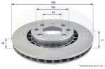 COMLINE Disc frana OPEL ASTRA F Combi (51, 52) (1991 - 1998) COMLINE ADC1007V