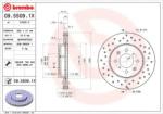 BREMBO Disc frana ROVER 45 (RT) (2000 - 2005) BREMBO 09.5509. 1X