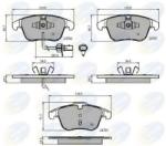 COMLINE Set placute frana, frana disc AUDI A4 Avant (8K5, B8) (2007 - 2015) COMLINE CBP11591