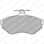 DELPHI Set placute frana, frana disc VW GOLF IV Cabriolet (1E7) (1998 - 2002) DELPHI LP1409