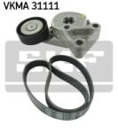 SKF Set curea transmisie cu caneluri AUDI A3 Cabriolet (8P7) (2008 - 2013) SKF VKMA 31111
