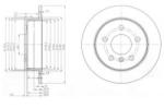 DELPHI Disc frana MERCEDES B-CLASS (W245) (2005 - 2011) DELPHI BG3910C