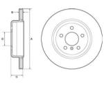 DELPHI Disc frana BMW Seria 5 (F10, F18) (2009 - 2016) DELPHI BG4664C