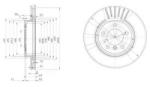 DELPHI Disc frana BMW Seria 3 Cupe (E46) (1999 - 2006) DELPHI BG3527C
