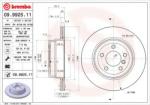 BREMBO Disc frana BMW X5 (F15, F85) (2013 - 2016) BREMBO 09.9925. 11