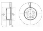 DELPHI Disc frana BMW Seria 3 Cabriolet (E93) (2006 - 2013) DELPHI BG4172C