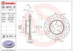 BREMBO Disc frana SUBARU IMPREZA Limuzina (GR) (2007 - 2016) BREMBO 09.5673. 1X