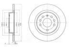 DELPHI Disc frana OPEL VECTRA C GTS (2002 - 2016) DELPHI BG3731C