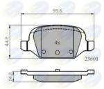 COMLINE Set placute frana, frana disc FIAT 500 C (312) (2009 - 2016) COMLINE CBP01026