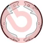 BREMBO Set saboti frana, frana de mana SUBARU IMPREZA Hatchback (GR, GH, G3) (2007 - 2016) BREMBO S 61 542
