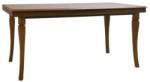 TEMPO KONDELA Étkezőasztal, széthúzható, samoa king, 160-203x90x82 cm, KORA - sprintbutor