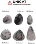  Pandantiv Opal Dendritic Obelisc - 33-44 x 7-9 mm - 1 Buc