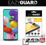 EazyGuard SAMSUNG Galaxy A51, Galaxy A51 5G, EAZYGUARD üvegfólia, Full cover, 0, 3mm, 9H, Fekete