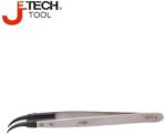 JeTECH Пинсети с извит връх 130 мм / JeTech ETT-3 / (Je ETT-3)