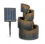 Blumfeldt Mantua каскаден фонтан за градина 4 нива акумулатор 2, 8W солар LED (LEU13-Mantua) (LEU13-Mantua) - electronic-star