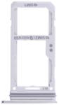  tel-szalk-018186 Samsung Galaxy S8 / S8 Plus ezüst SIM & SD kártya tálca (tel-szalk-018186)
