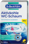 Dr. Beckmann Aktivkohle активна пяна за почистване на тоалетни 3 х 100 гр
