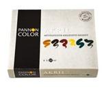Pannoncolor Akrilfesték készlet PANNONCOLOR kiegészítő színek 6x22ml