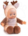 Smoby Păpușă în costum de Cerb Mini Animal Doll Minikiss Smoby 20 cm de la 12 luni (SM210127C) Papusa