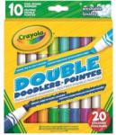 Crayola Crayola 10 darabos kétvégű, színes filckészlet
