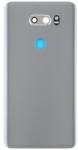  tel-szalk-018347 LG V30 H930 / H933 / LS998U / VS996 / LS998U ezüst akkufedél, hátlap, hátlapi kamera lencse (tel-szalk-018347)