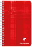 Clairefontaine Caiet cu spira Clairefontaine A6+, matematica