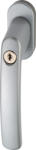 Abus FG200 S Zárható ablak félkilincs (Ezüst, 7 mm)