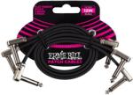 Ernie Ball 12 Flat Ribbon Patch Cable 3-Pack