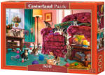 Castorland Puzzle Castorland din 500 de piese - Pisici obraznici (B-53254) Puzzle