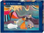 Heye Puzzle Heye din 1000 de piese - Panglica galbena, Rosina Wachtmeister (29853) Puzzle