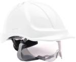 Portwest Endurance védősisak védőszemüveggel (fehér (PW55WHR)