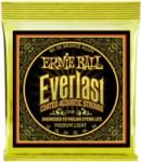 ERNIE BALL Everlast Coated Bronze Medium Light 12-54 - hangszerabc