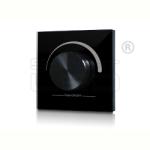 S-LIGHTLED SL-2836R LED dimmer távszabályzó fali forgógombos fekete (LEDV4247)