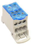 Tracon Electric Tracon FLSO70 Fővezetéki leágazó sorkapocs nyitható fedéllel 1×70(50)mm2 / 6×25(16)mm2, 1000VAC/DC, 160A (FLSO70) - elektrikstore