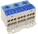 Tracon Electric Tracon FLSO50-3P Fővezetéki leágazó sorkapocs nyitható fedéllel 3×1×50(35)mm2 / 3×6×16(10)mm2, 690VAC/DC, 175 A (FLSO50-3P) - elektrikstore