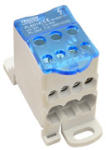 Tracon Electric Tracon FLSO16 Fővezetéki leágazó sorkapocs nyitható fedéllel 3×16(16)mm2 / 4×10(6)mm2, 1000VAC/DC, 80A (FLSO16) - elektrikstore