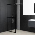 vidaXL Paravan duș walk-in, 140x195 cm, sticlă securizată transparentă (145683)